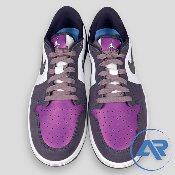 Nike Air Jordan 1 Low G Golf White Cave Purple Smoke Men\'s Sizes DZ9787-155 main image 4